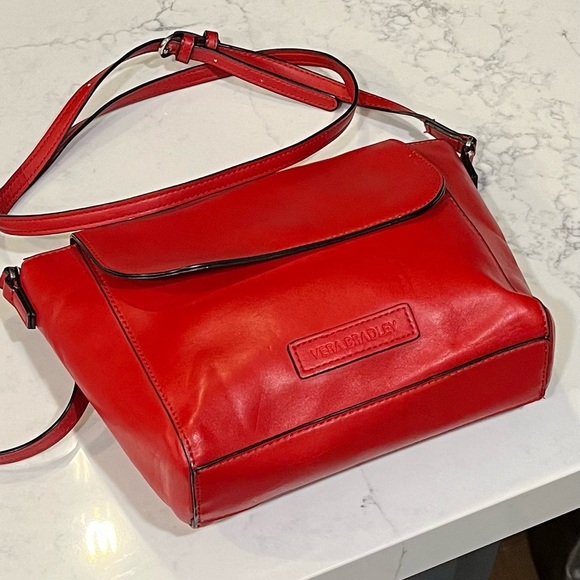 Vera Bradley Red Crossbody Bag - Picture 4 of 6